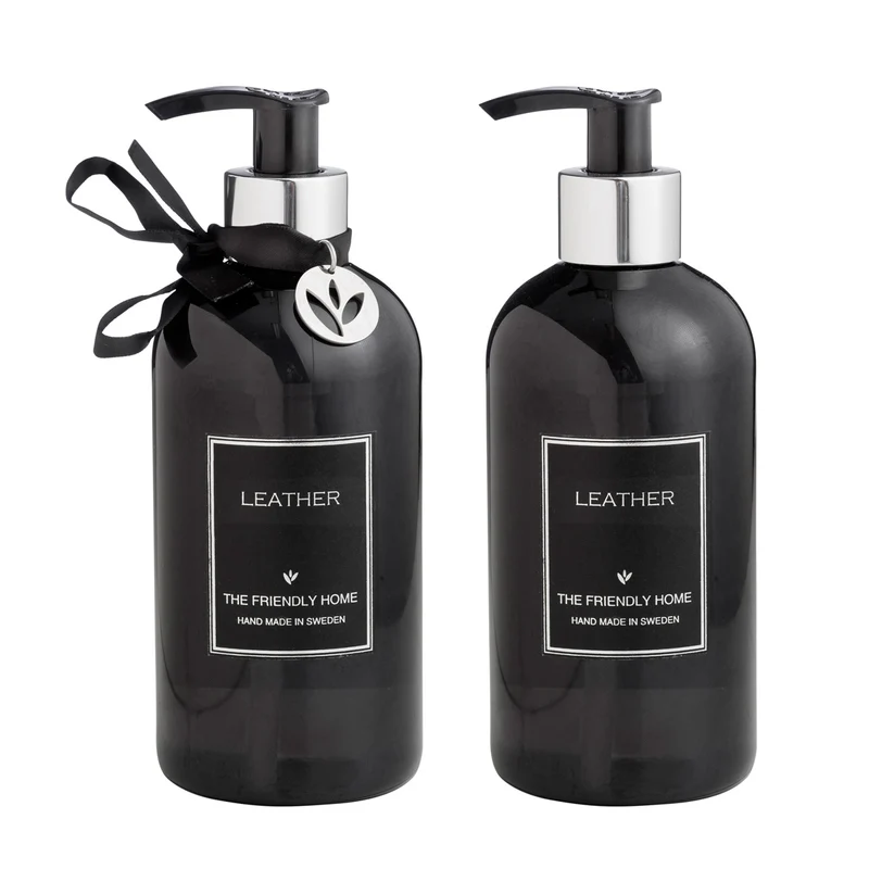 Leather Handtvål & Handkräm - Paket