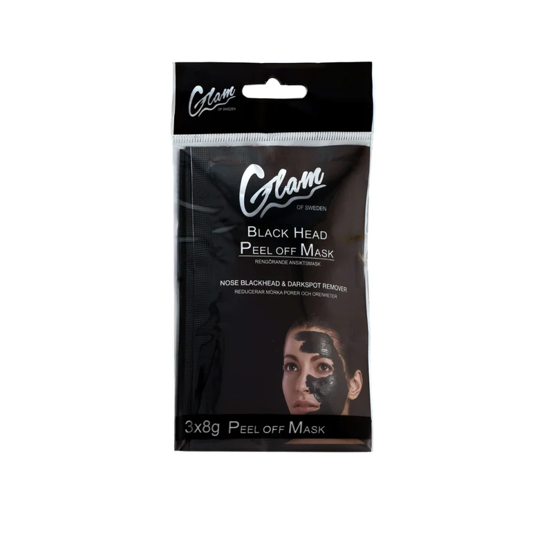 Black head peel of mask