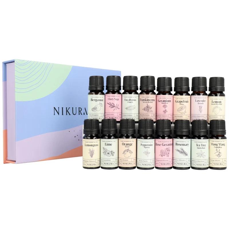 Luxury Essential Oil Gift Set (16 Pack)