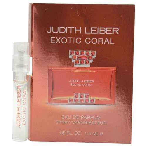 Judith Leiber Exotic Coral By Judith Leiber Eau De Parfum Spray Vial On Card