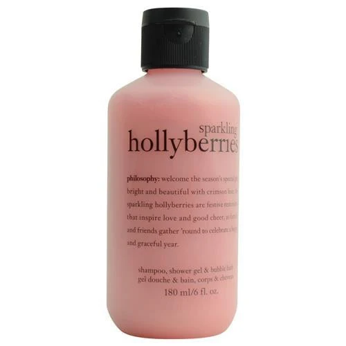 Sparkling Holly Berries Shower Gel --6oz
