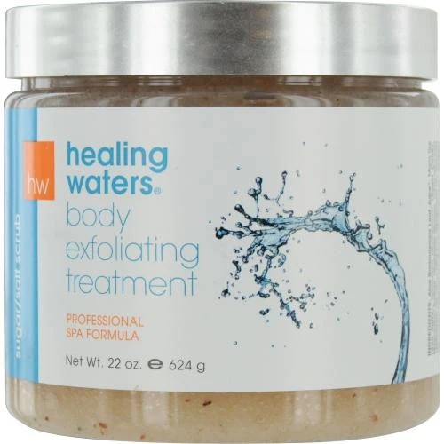 Healing Waters Sugar-salt Scrub - Exfoliating Treatment 22 Oz By Aromafloria