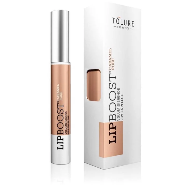 Tolure Cosmetics - Lipboost Caramel Rose Lip Gloss | 6 ml