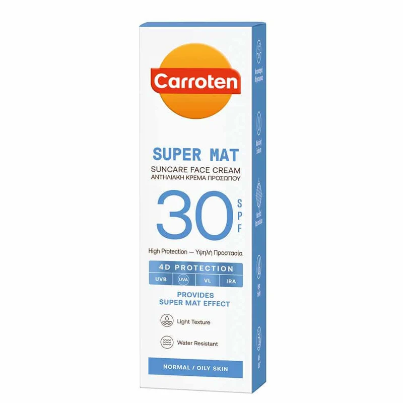 Carroten - Super Mat Suncare Face Cream | 50 ml
