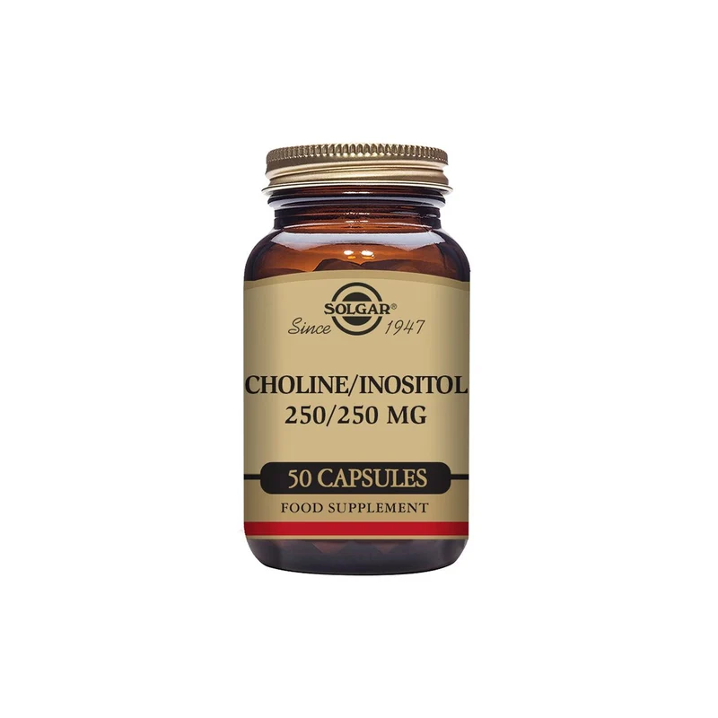 Choline 250 mg / Inositol 250 mg, 50 kap