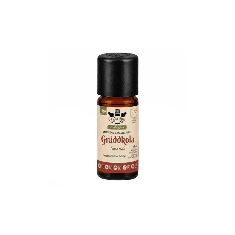 Gräddkola Arom, 10 ml Eko