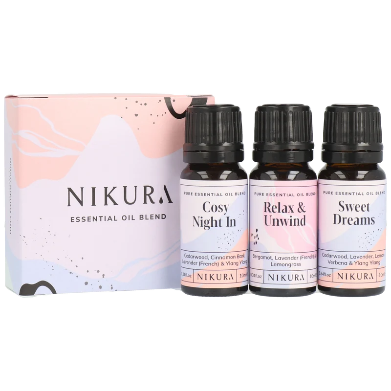 Cosy Nights Essential Oil Blends Gift Set