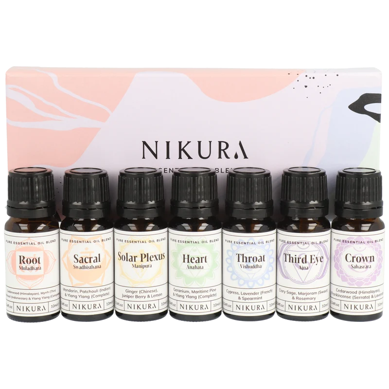 Chakra Essential Oil Blends Gift Set