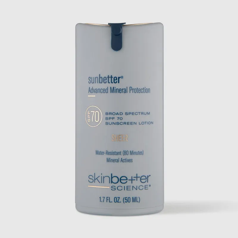 Skinbetter sunbetter SHEER SPF 70 Sunscreen Lotion