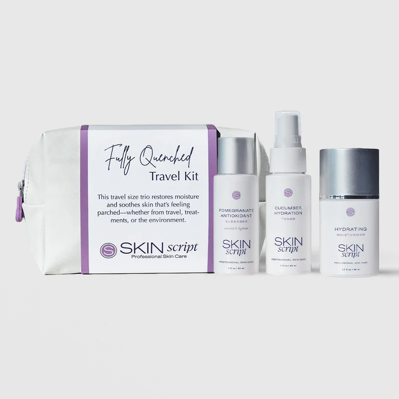 Skin Script Fully Quenched Travel Kit