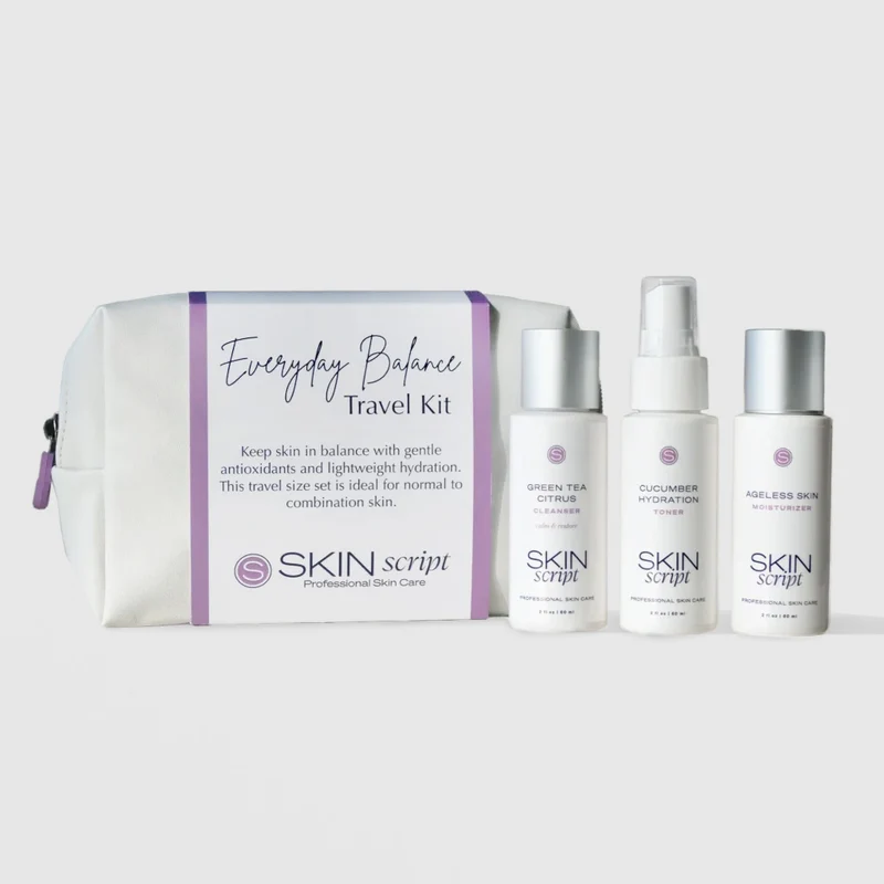 Skin Script Everyday Balance Travel Kit