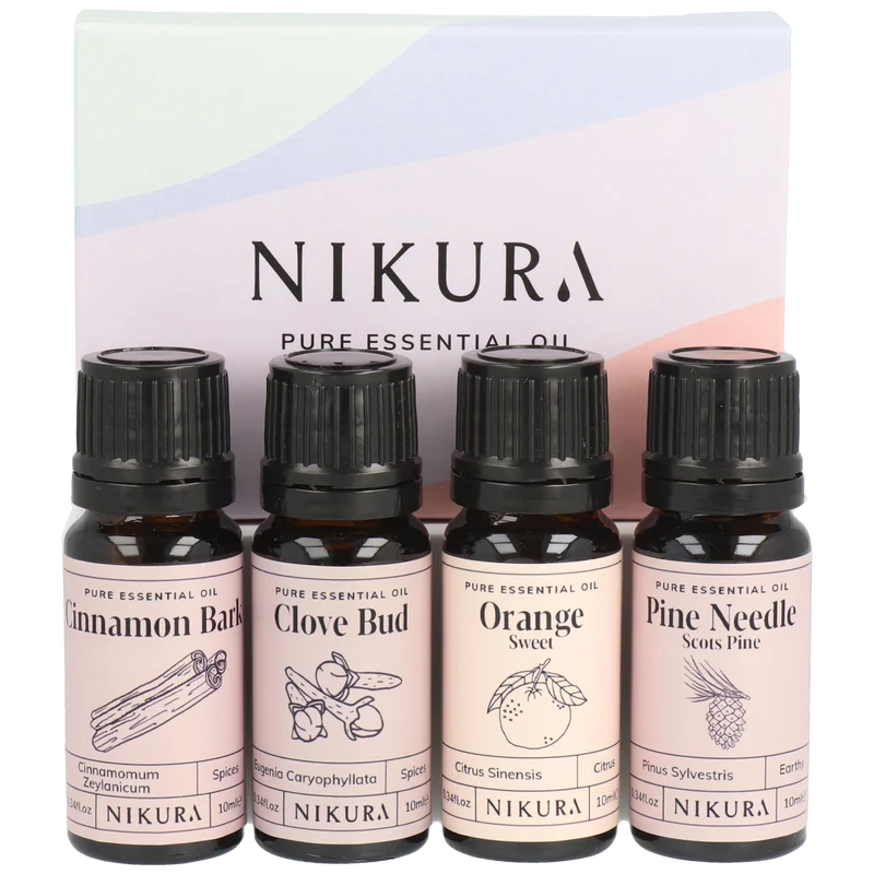 Winter Warmth Essential Oil Gift Set | 4x10ml