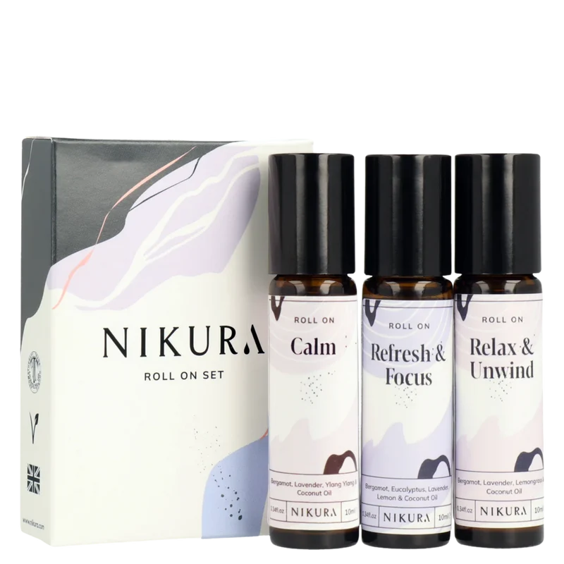 Tranquil Trio Roll On Aromatherapy Set
