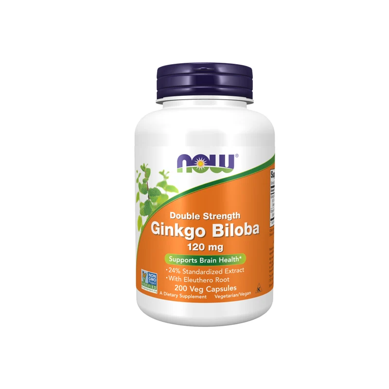 Ginkgo Biloba Double Strength 120 mg, 200 kap