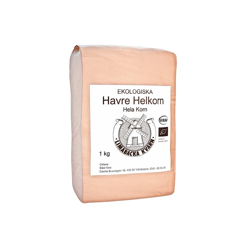 Havre Helkorn, 1 kg Eko