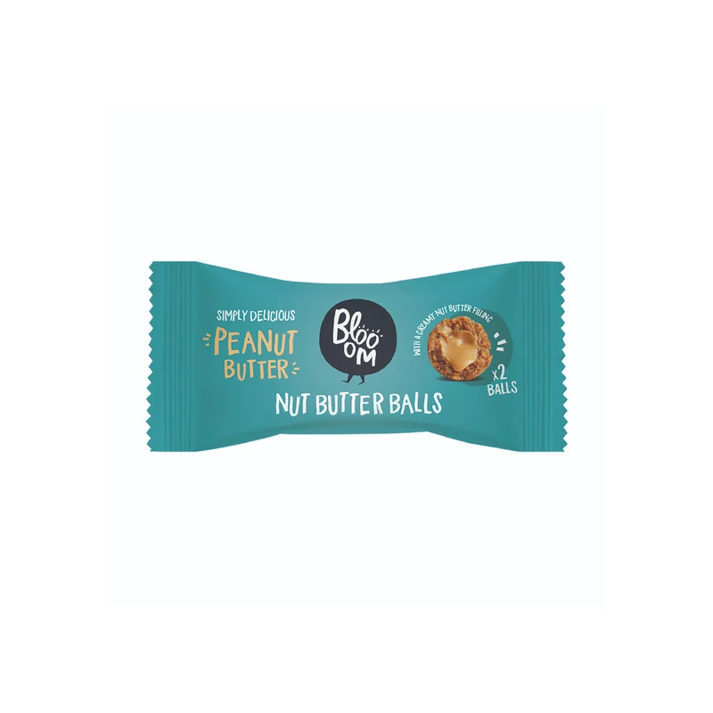 Nut Butter Peanut Balls, 2x18 g Eko