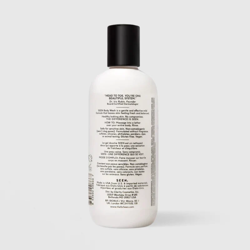 SEEN Body Wash Fragrance Free