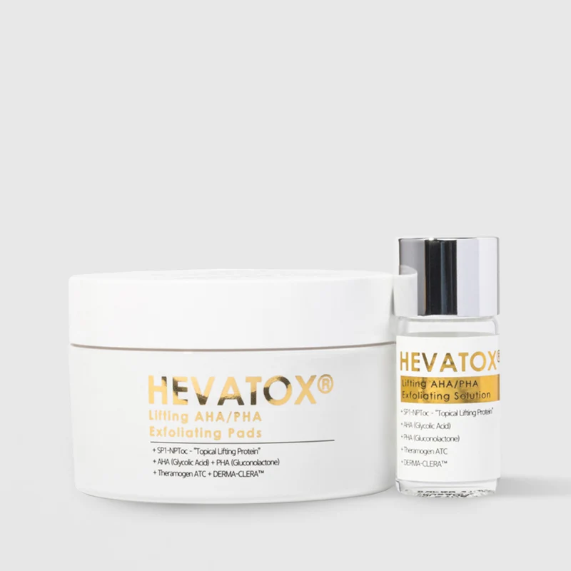 Hevatox PHA/AHA Exfoliating & Firming Pads