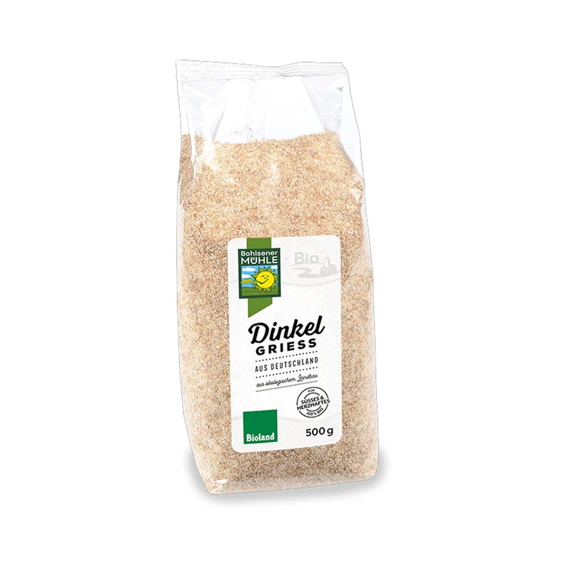Dinkelmannagryn, 500 g Eko