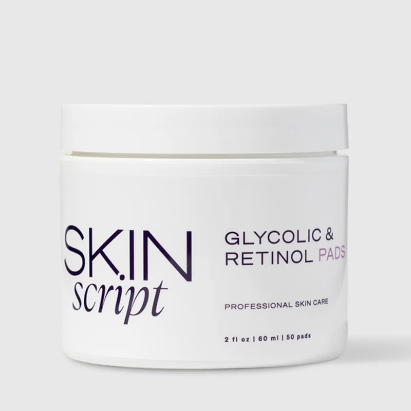 Skin Script Glycolic and Retinol Pads