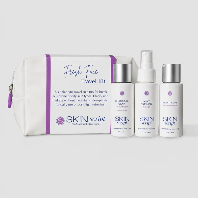 Skin Script Fresh Face Travel Kit