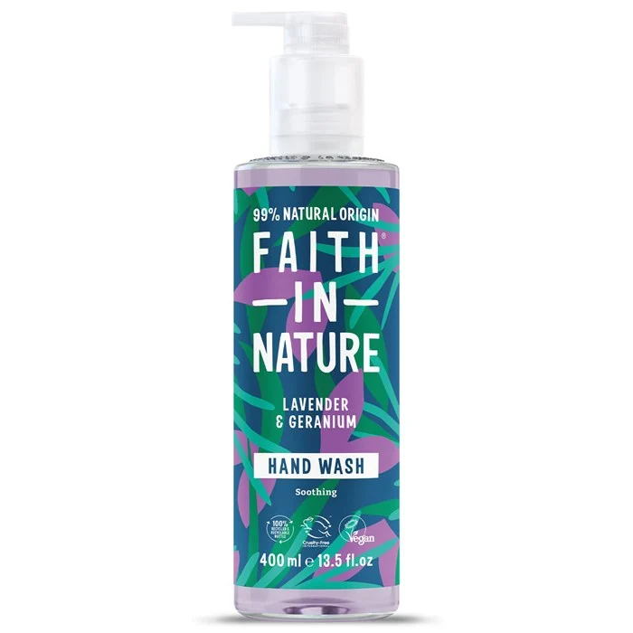 Handtvål Lavender & Geranium, 400 ml Eko