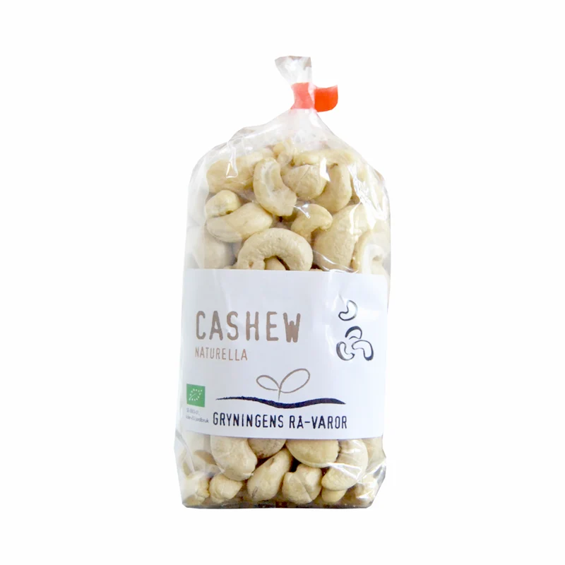Cashewnötter Naturella, 200 g Eko