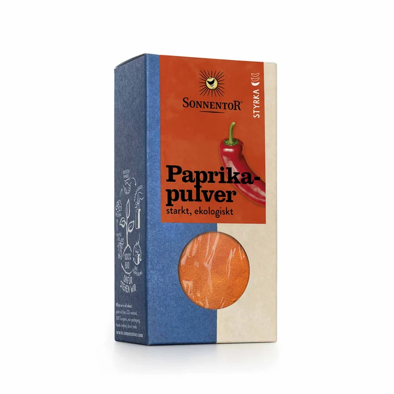 Paprikapulver Het, 50 g Eko
