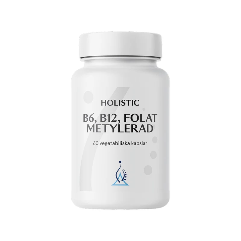 B6, B12, Folat Metylerad, 60 kap