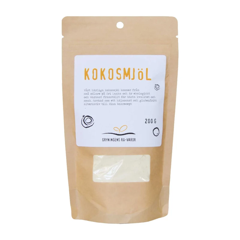 Kokosmjöl, 200 g Eko