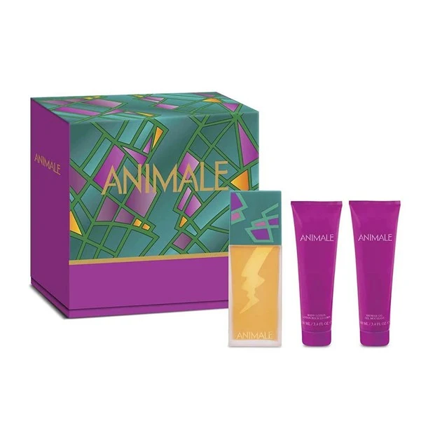 Set Animale For Women 3pc. Edp 3.4oz Spray