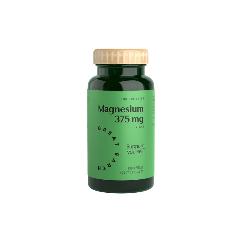 Magnesium 375 mg, 100 tab