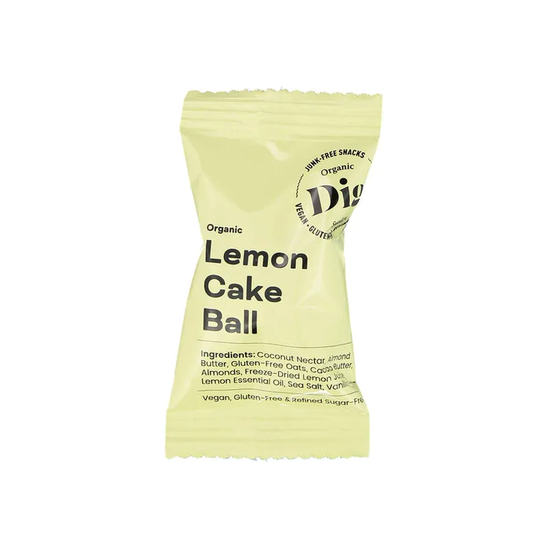 Lemon Cake Ball, 25 g Eko