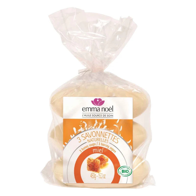 Honungstvål 3-pack, 3x150g Eko