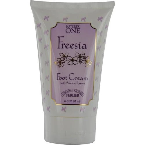 Nature's One Freesia Foot Cream With Aloe & Lanolin Cream--4oz