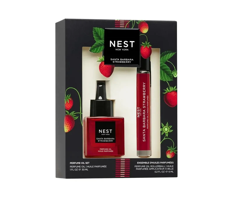 Santa Barbara Strawberry Perfume Oil Set