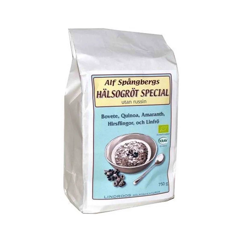 Hälsogröt Special utan Russin, 750 g Eko