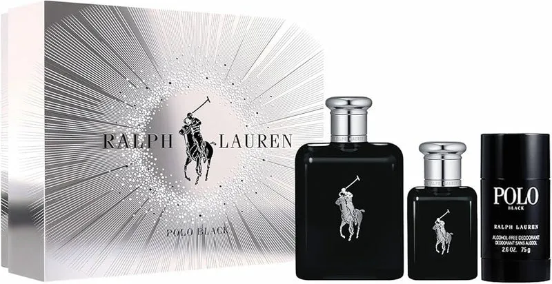 Set Polo Black Edt 4.2oz Spray For Men
