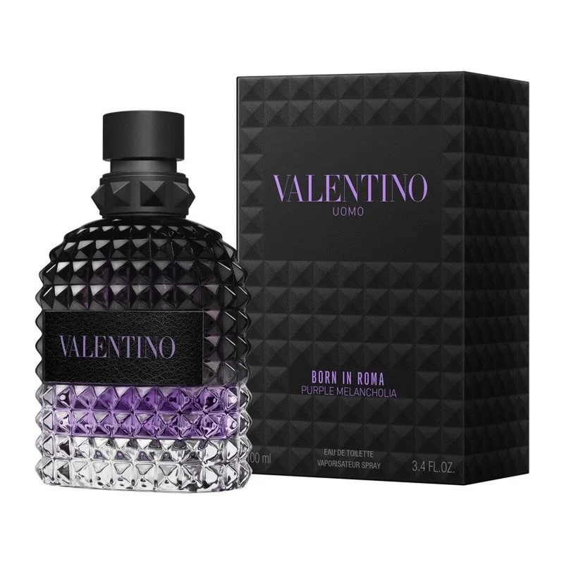 Valentino Uomo Born In Roma Purple Melancholia 3.4oz Spray