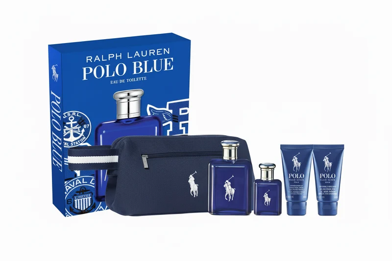 Set Polo Blue For Men Edt 4.2oz Spray