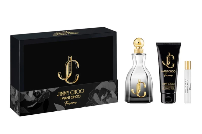 Set I Want Choo Forever 3pc For Woman Edp 3.3oz Spray