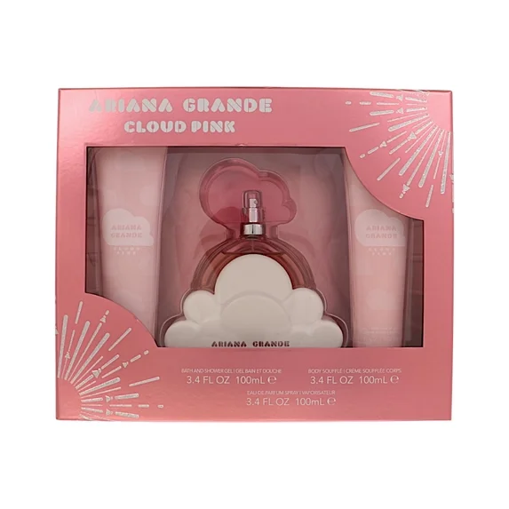 Set Cloud Pink 3Pc For Woman Edp 3.4oz Spray