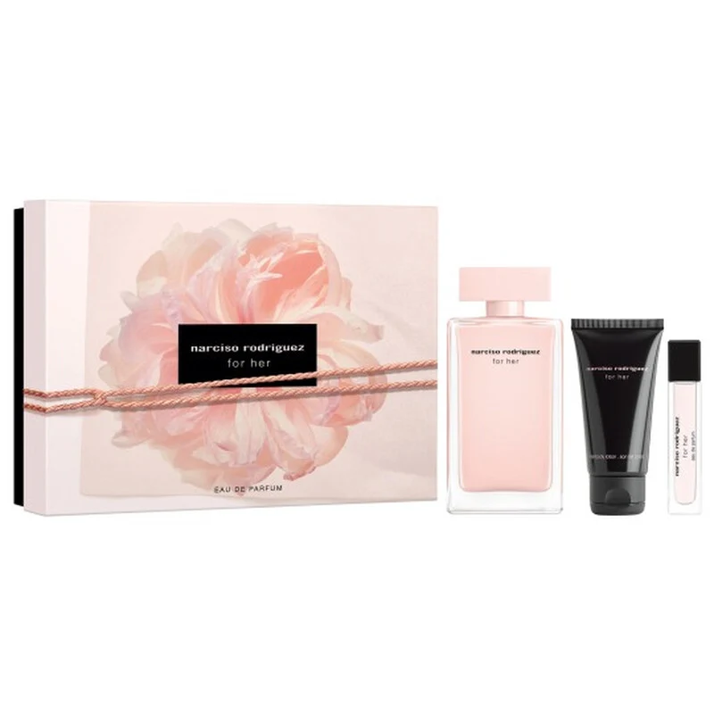 Set Narciso Rodriguez 3Pc For Woman Edp 3.3oz Spray