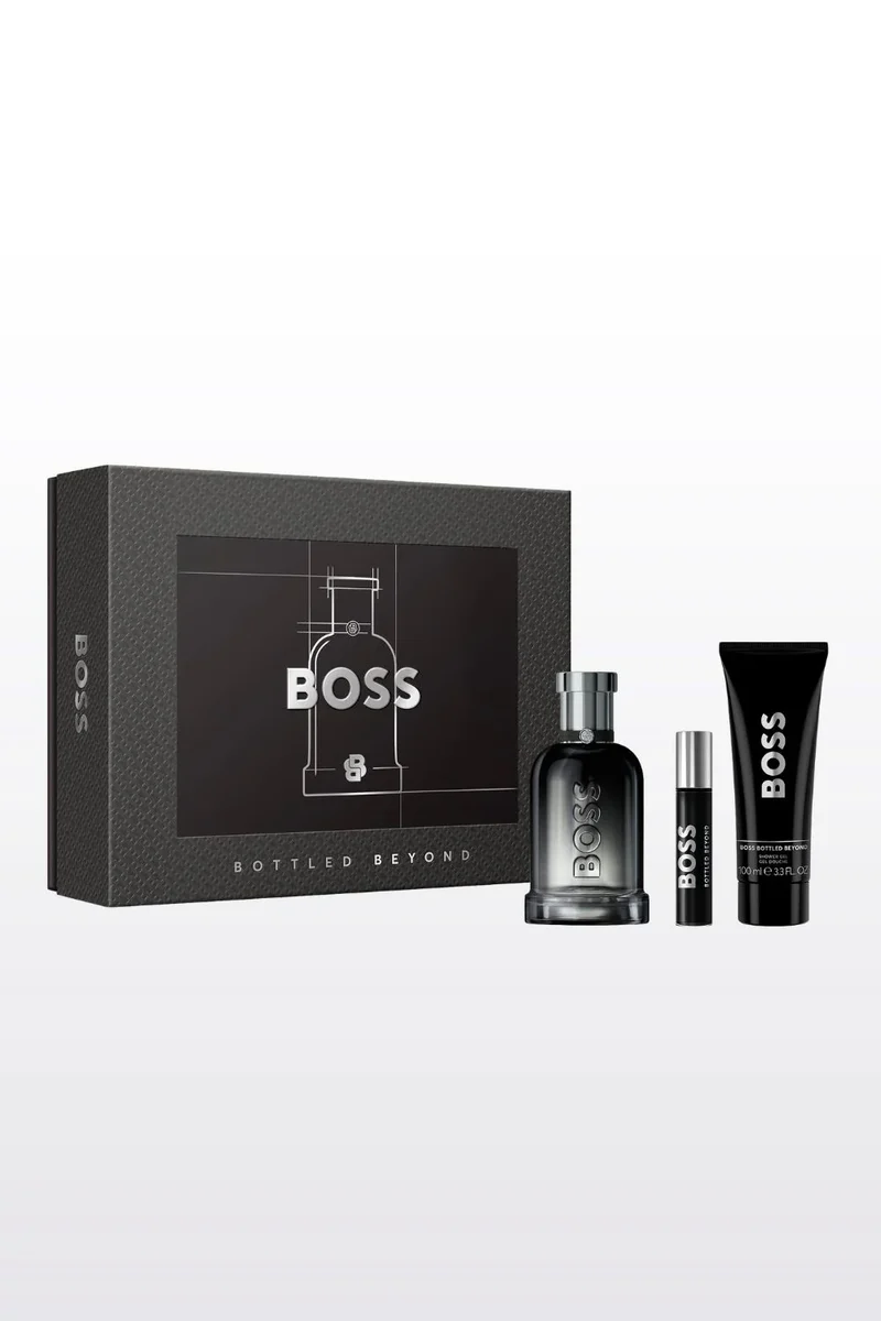 Set Boss Bottled Beyond 3 Pc For Man Edp 3.3oz Spray