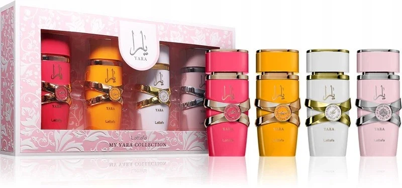 Mini Set Yara 4Pcs For Woman Edp 0.84oz Spray