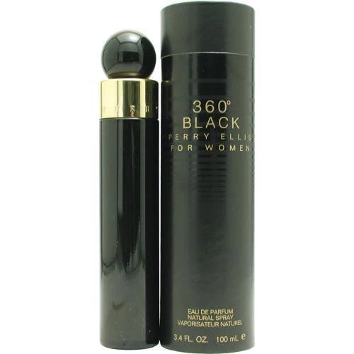 Perry Ellis 360 Black By Perry Ellis Eau De Parfum Spray 3.4 Oz