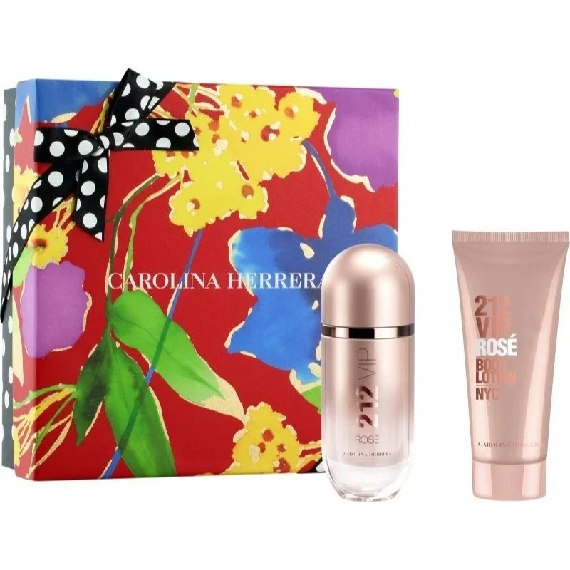 Set 212 Vip Rose 2pc For Woman Edp 2.7oz Spray
