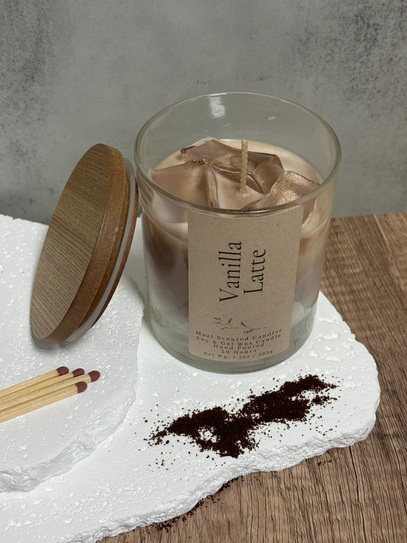Vanilla Latte - Soy Candle Standard Size