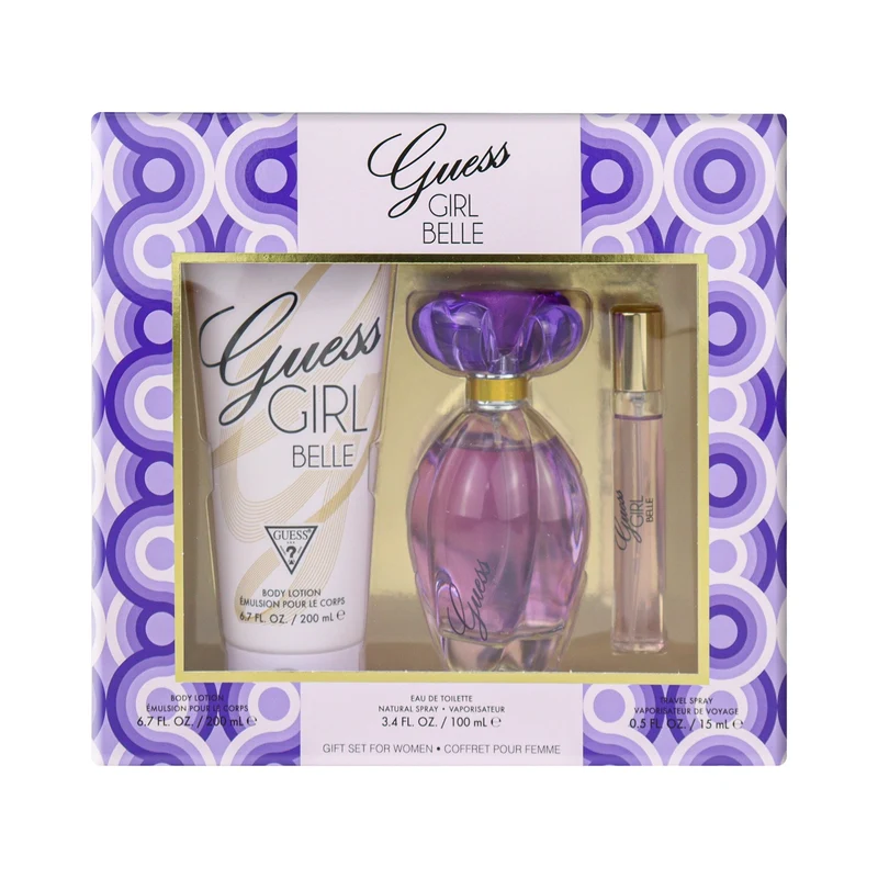 Set Guess Girl Belle Edt 3.4oz Spray