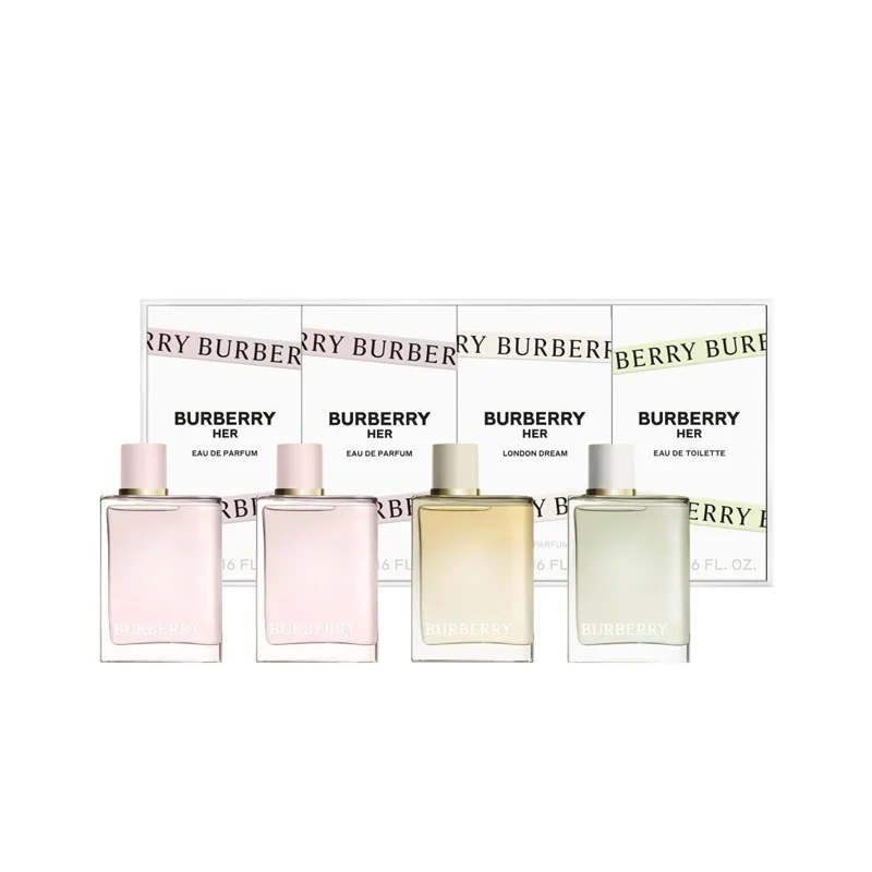 Mini Set Burberry For Her 4 x 0.16oz
